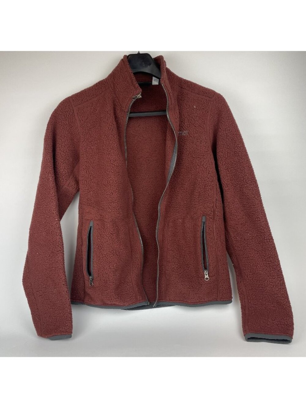 Marmot Women’s Khamli Full Zip Fleece Jacket – Maroon | Size Small